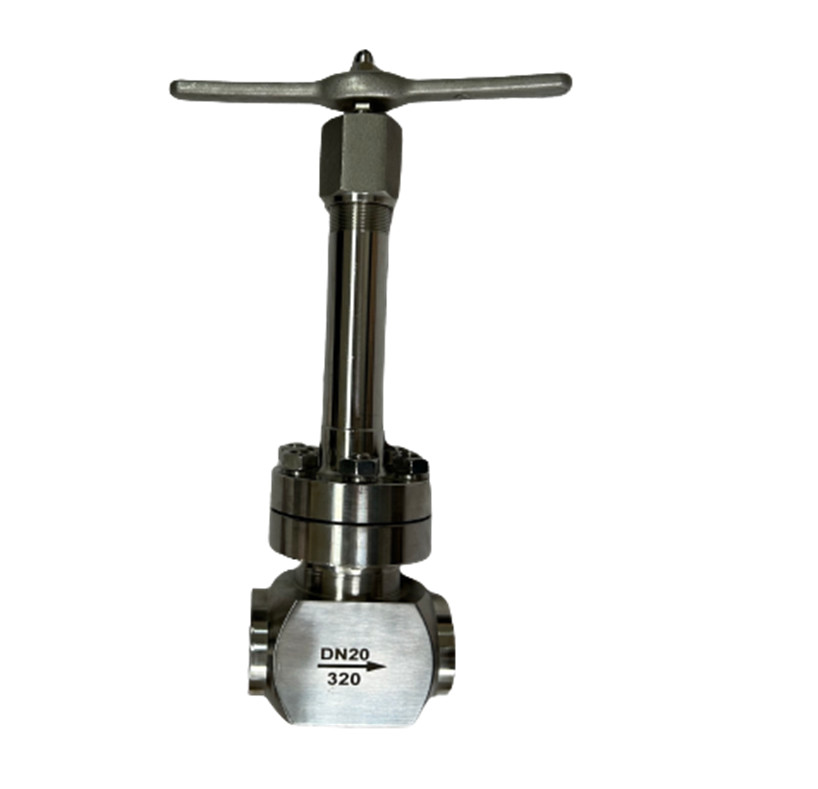 High Pressure Cryogenic Globe Valve For Cryogenic Tank/ LNG/ LN2/LAR