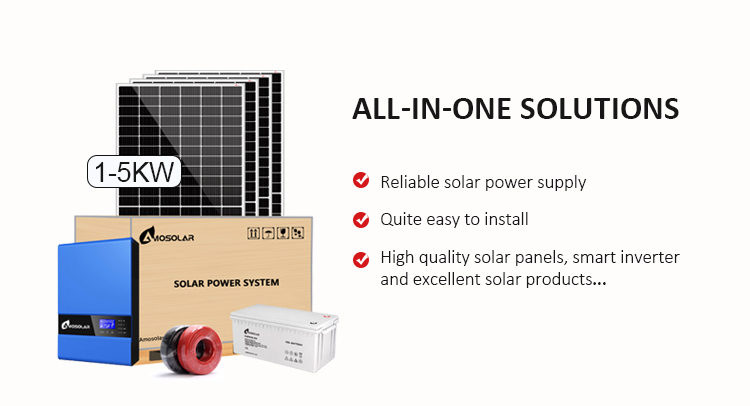 Solar Home Power System 5kva 10kva Off-grid Complete Kit with LiFePO4 Lithium Battery