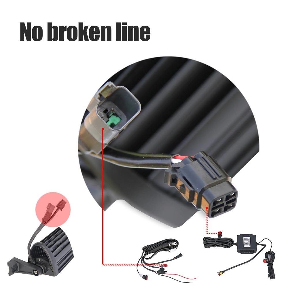 5D Optical Lens Straight Cree Led Driving Light For Truck , 22.5 Inch 120W Led Bar