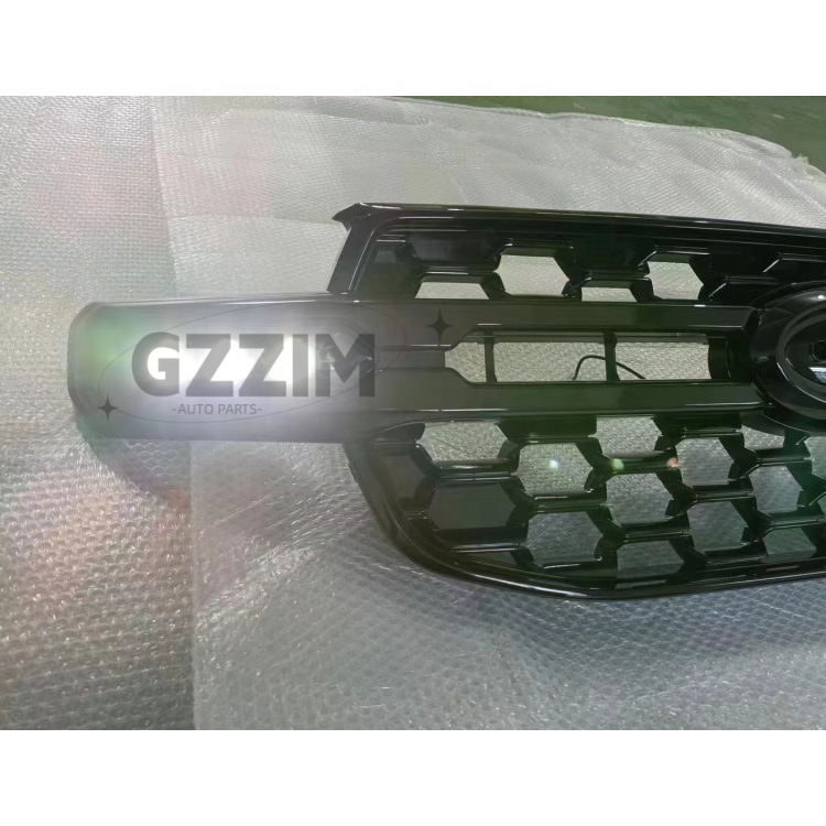 high quality abs car grille factory plastic front grille with led for ford ranger raptor t9 2022