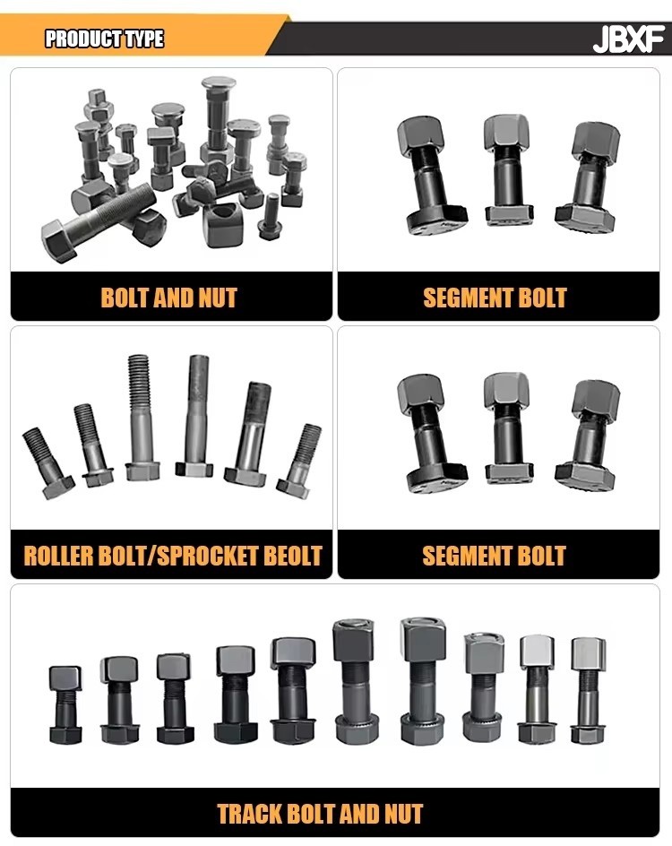 203MJ-00062 Track Shoe Bolt Roller Bolt For SHANTUI SD16 SD22 SD32 Bulldozer