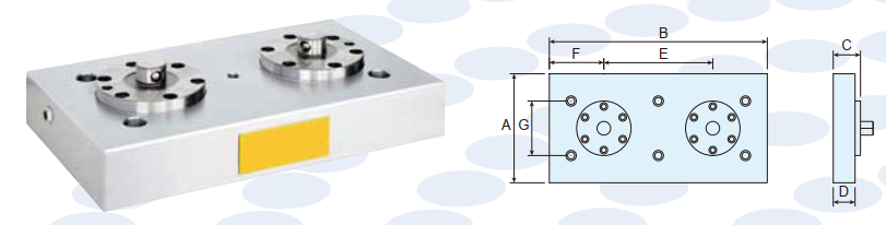 ALLOY STEEL ZERO POINT SYSTEM INSTALLING TYPE HEAT TREATED HRC 58-60