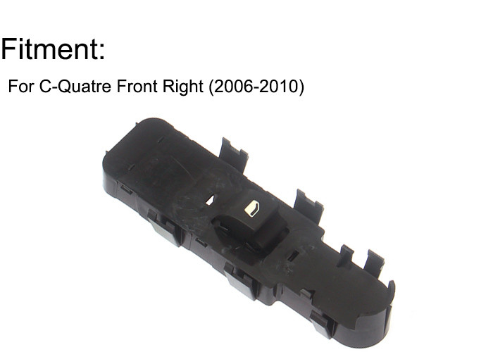 Front RH Peugeot Electric Window Switch For Citroen Quatre Single Open