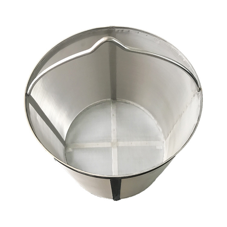 300 Micron 304 Stainless Mesh Basket Brewing Mesh Customized