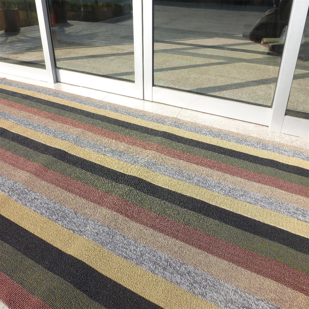 Woven Coir Doormat Rolling Style Thickness 12mm 13mm 15mm OEM Service