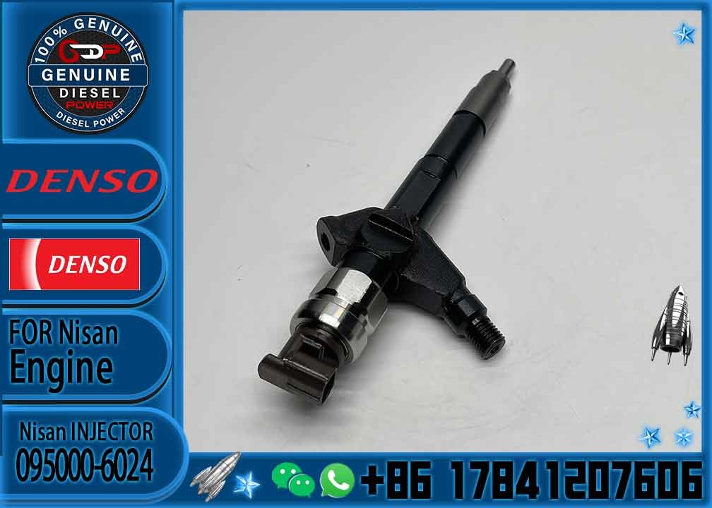Common Rail Injector Diesel Fuel Pump Injection 095000-6021 095000-6024 For Nissan X-Trail 16600-ES60A 16600-ES60B 16600