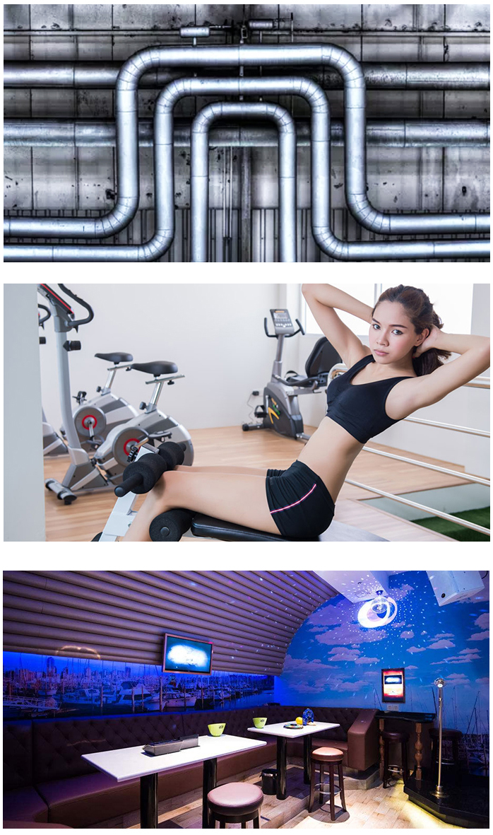 High Density Closed Cell Elastomeric Foam Insulation Tube for Gym EPDM CR PE NBR