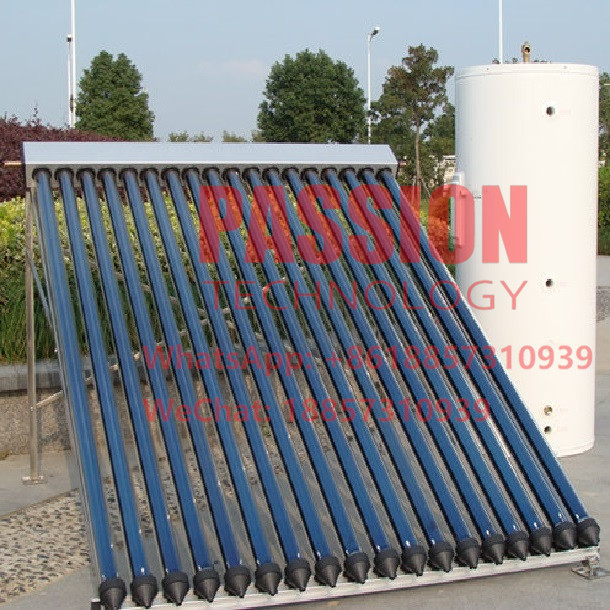 2000L Split Pressure Solar Water Heater Copper Coils 250L Heat Pipe Sun Collector