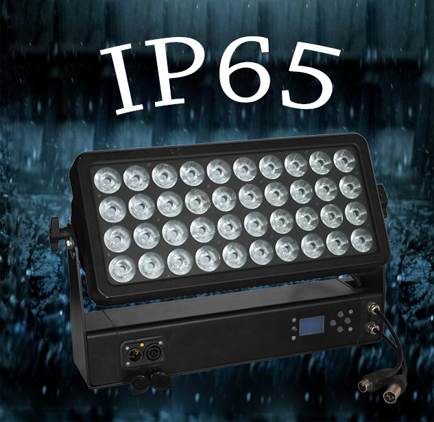 City Color Wash 400W Led Wall Washer Light RGBW 4in1 Aluminum Alloy IP65 DMX512