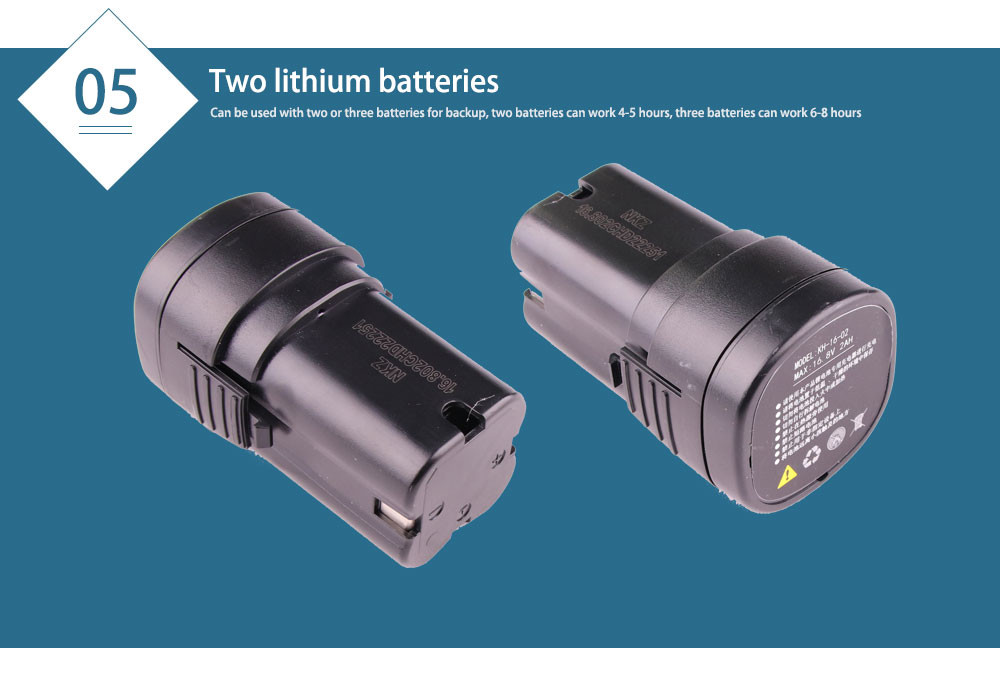 Forbici elettriche da potatura per potatura per frutteto da 16,8 V 2,5 cm con protezione per le dita