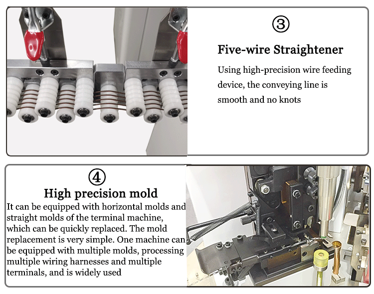 Advanced Automatic Terminal Crimping and Wire Cutting Stripping Twisting Tining Machine
