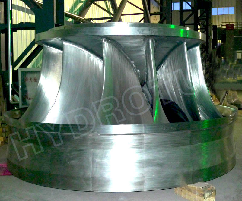 Horizontal / Vertical Shaft Francis hydro Turbine With Hydropower Project water head 30-300m