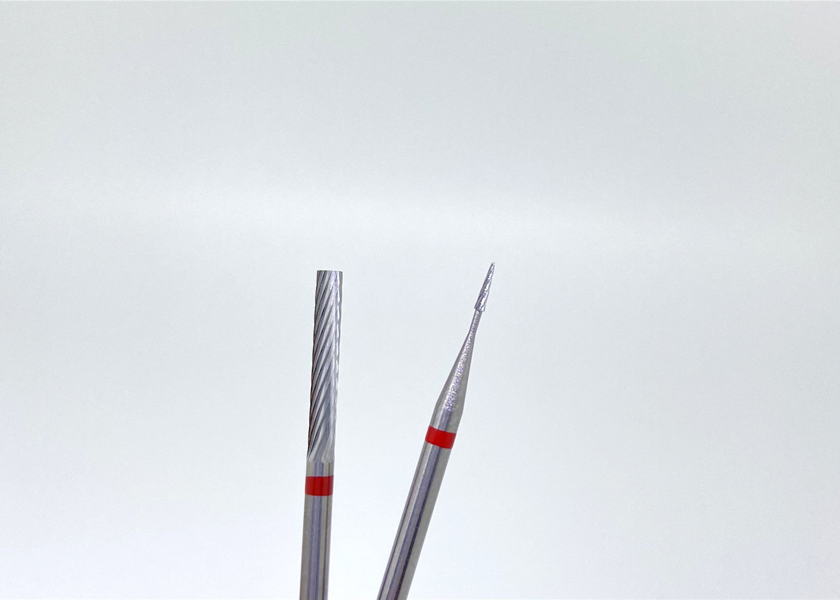 Fine Dental Diamond Burs Tungsten Carbide Plain Cut For Model Casting