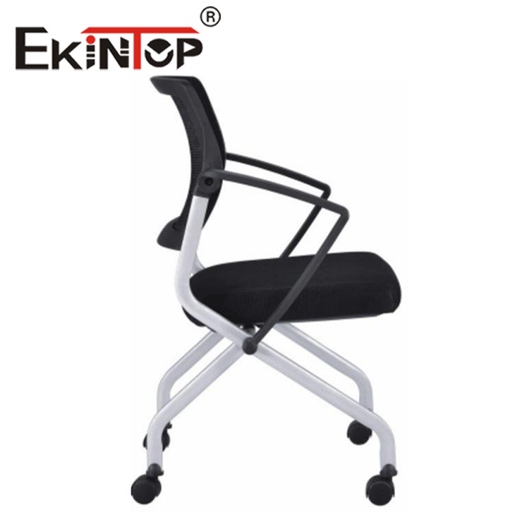 School Office Training Chairs With Writing Tablet Leather Bentwood Material OEM ODM