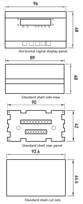 LED Display Digital Weighing Indicator With Self-Diagnostic Function