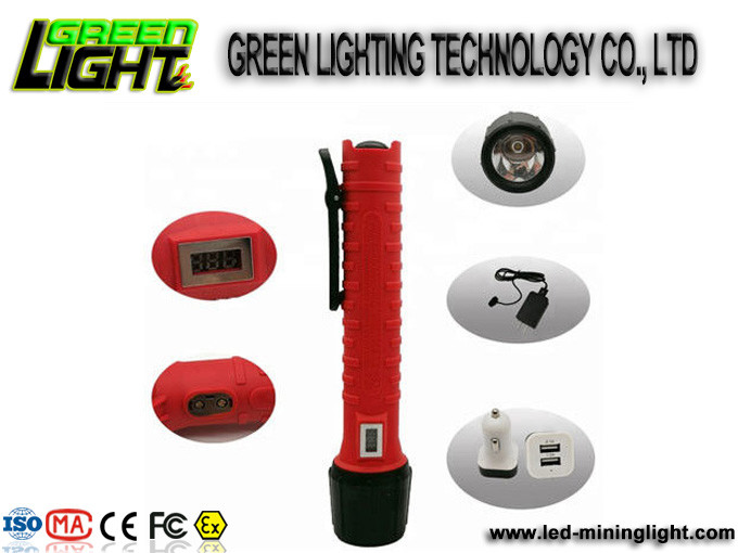 3000lux 2200mAh Explosion Proof Torch Light IP68 450lum