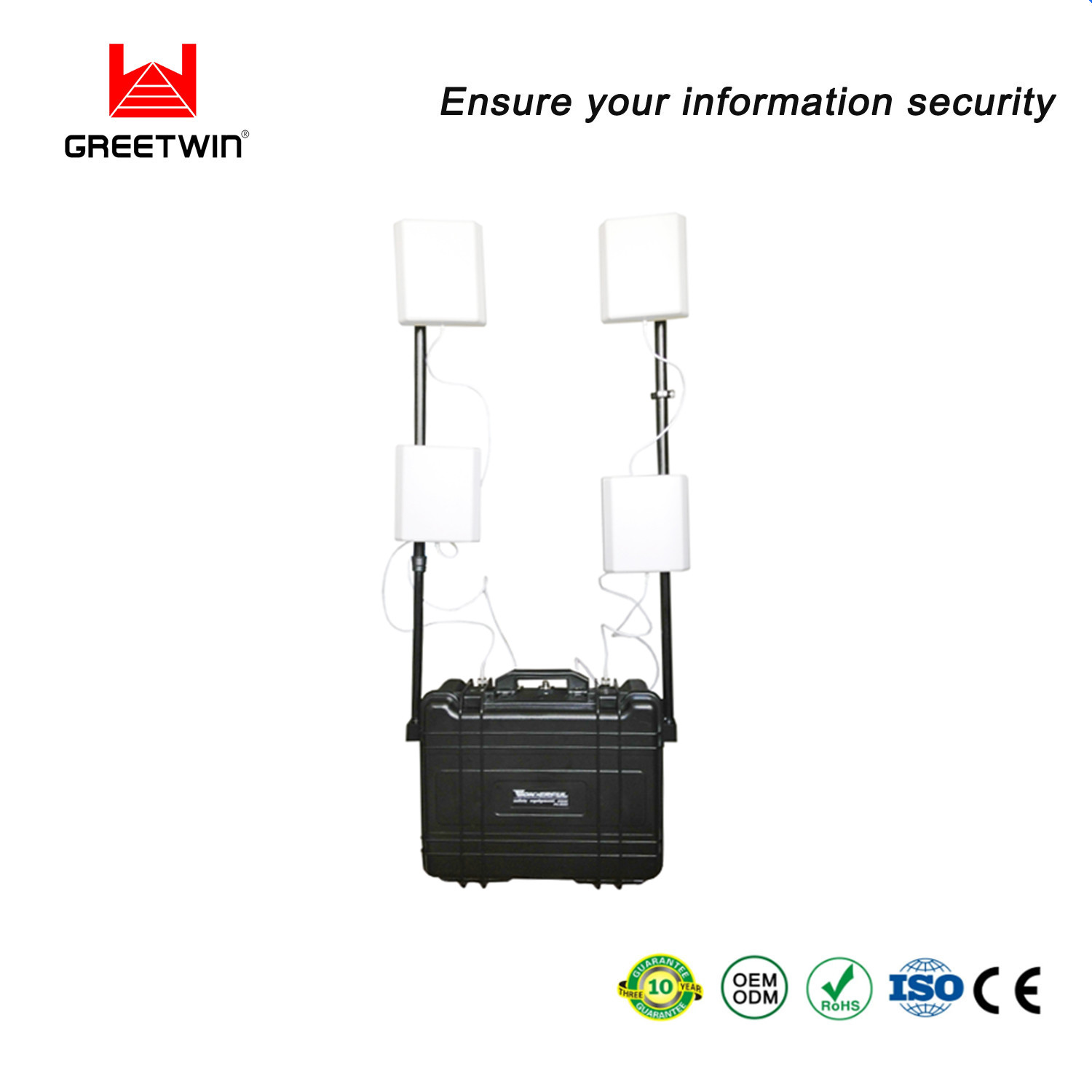 25W 965MHz Drone Signal Jammer For VSWR Counter Protection
