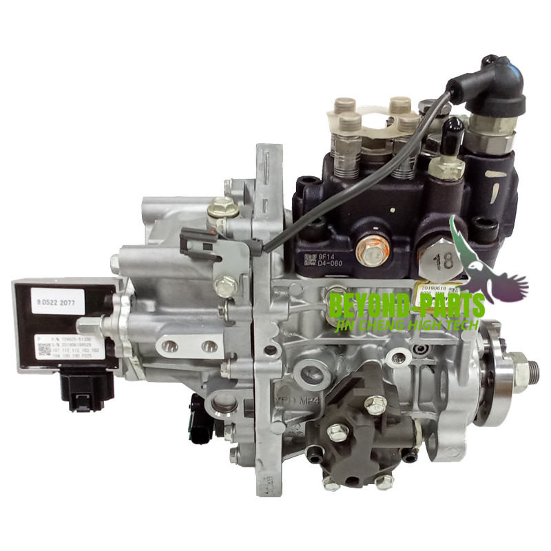 Komatsu PC88MR Excavator Parts 4TNV98 Engine Fuel Pump YM729938-51310