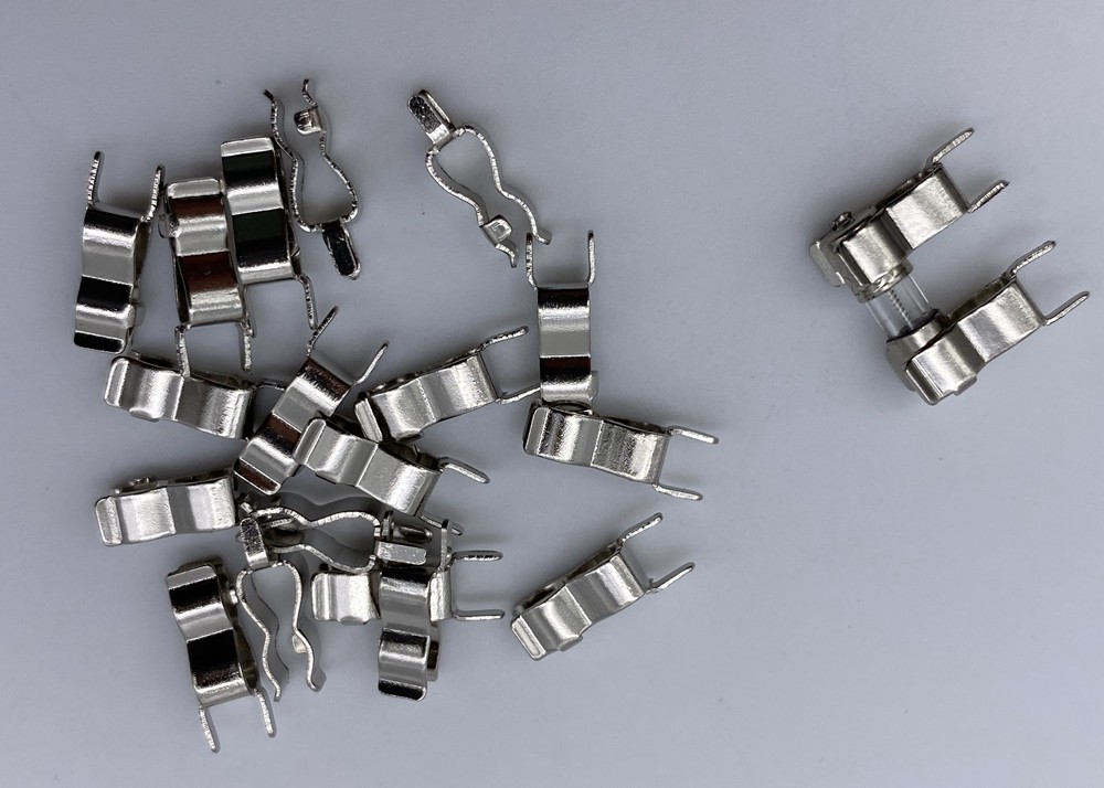 Fast Speed 250V 15A Copper Tin Plated Pcb Fuse Clip