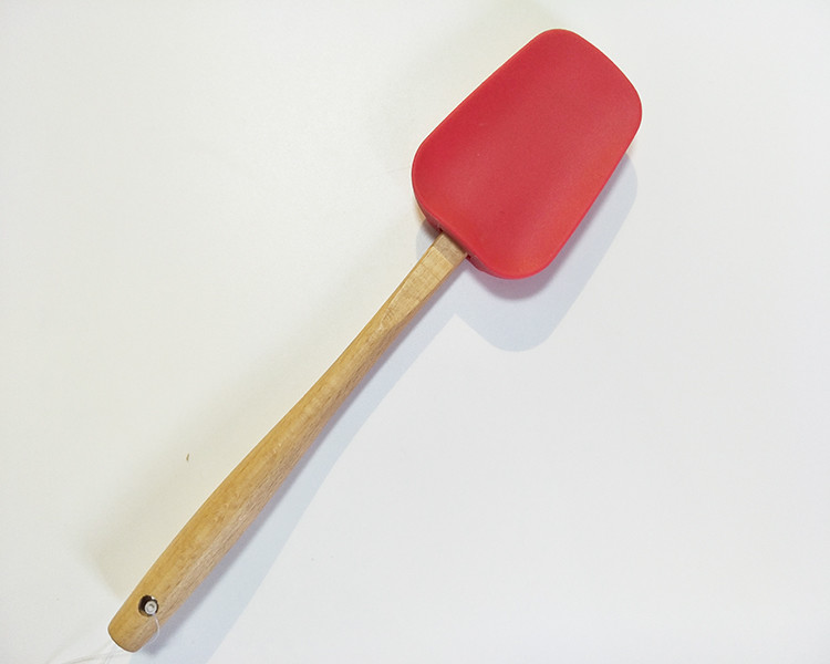 4 Piece Spatula Set - Colorful Silicone Rubber Baking Spatulas Nonstick BPA Free Dishwasher Safe