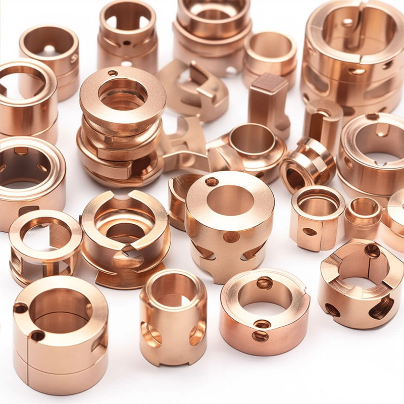 Customized CNC Milling Turning Service Micro Machining Copper Material