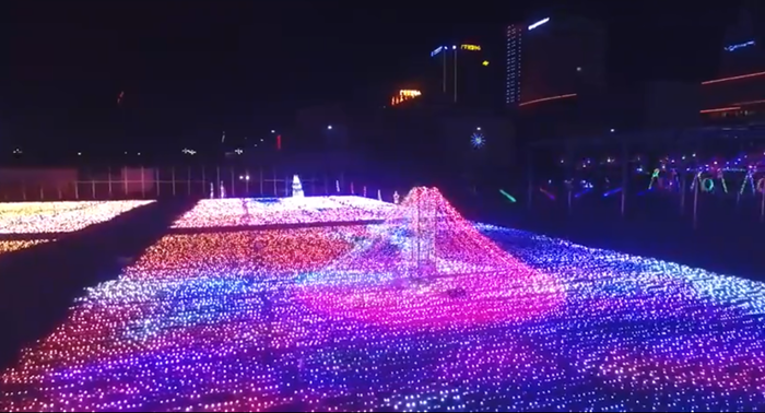 RGB LED Pixel Screen Lighting Waterproof for Building Facade Decoration