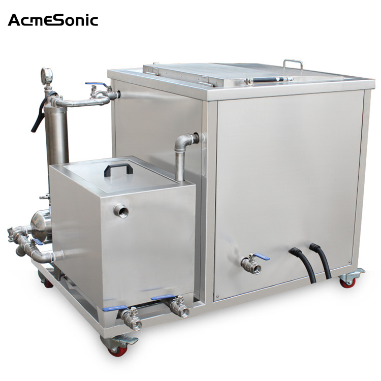 Auto Parts Industrial Ultrasonic Cleaner 28khz Customized Power 3600W
