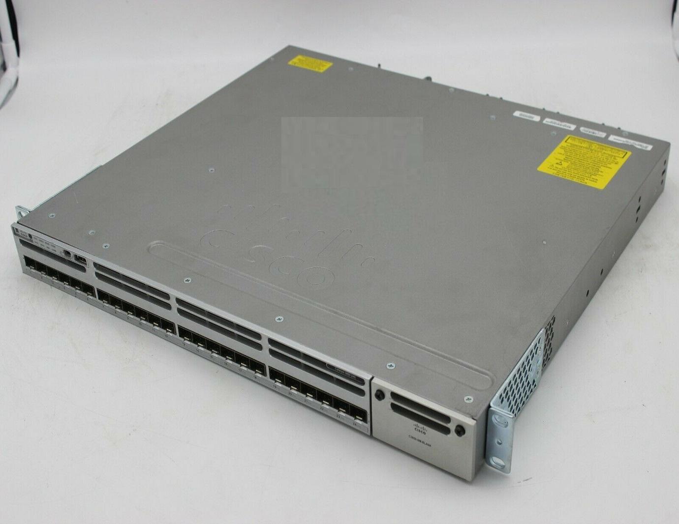 Networking Solution with Customizable 38 50 Series 24 Port GE Switch WS-C3850-24S-E Private Mold