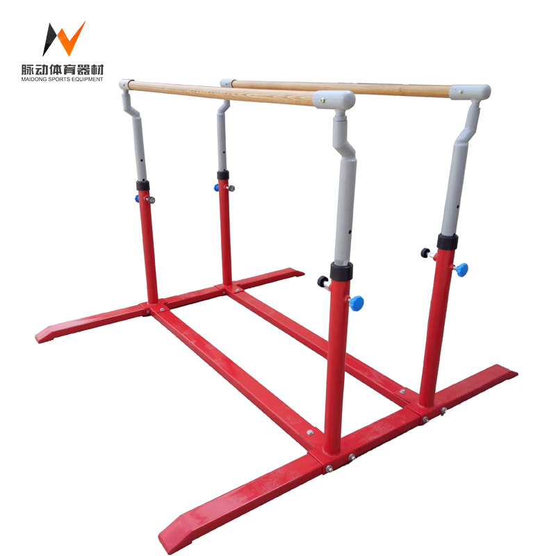 Active Outdoors Adjustable Kids Gymnastics Equipment Single Parallel Bars