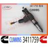 Buy cheap ISO Approved Genuine Excavator 3411759 CUMMINS Fuel Injector from wholesalers