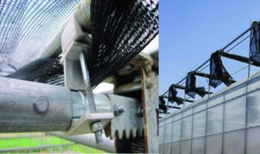 Multi-Span Agricultural Greenhouses with Used Container Hydroponic Growing Systems