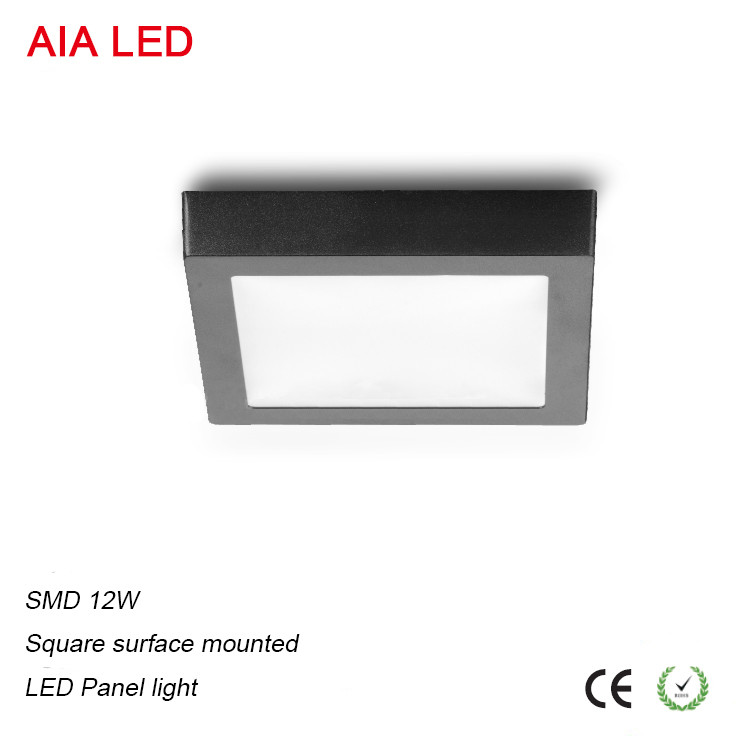 RA80 PF0.96 Surface mounted white 12W LED panel light/led downlight