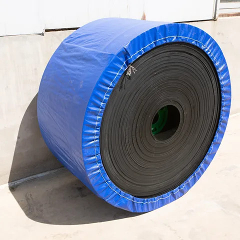 19. Flexible And Impact-Resistant Wire Rope Conveyor Belt For Heavy Duty Material Transportation