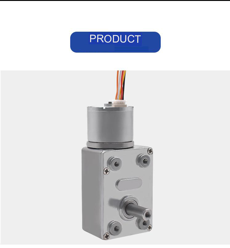 12V 24v DC Gear Motor 150rpm Low Power Customizable CCC Certificate