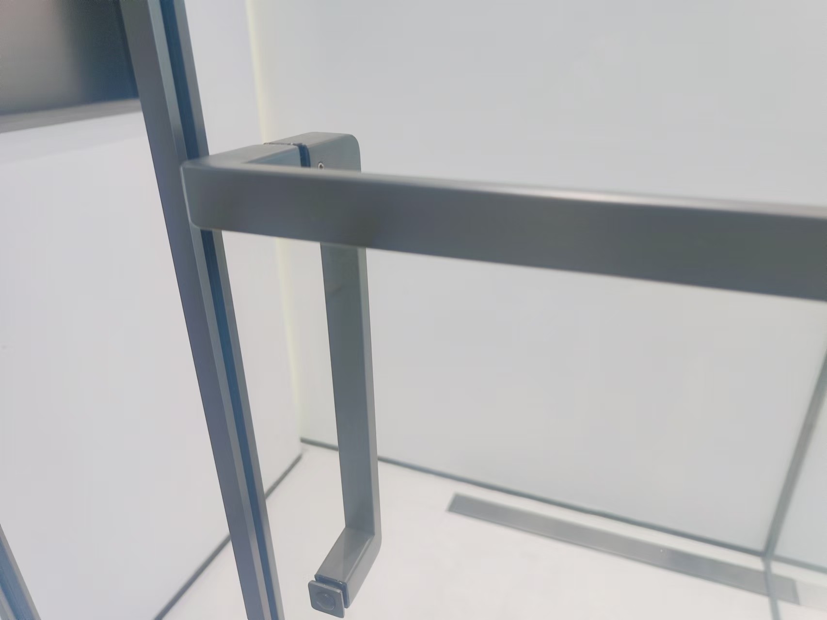 SUS304 Shower Glass Door Handle Stainless Steel Shower Screen Door Handles
