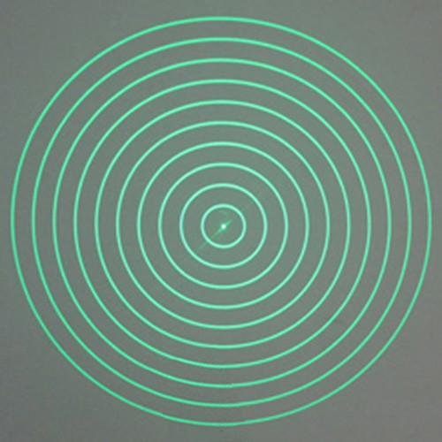 Ten Concentric Circles DOE Laser Module RGB Locating Continuous Type