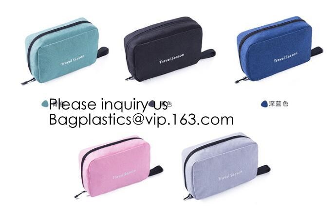 PU Cosmetic Bag Custom Canvas Luxury Makeup Cosmetic Bag Polyester Makeup Bag,Metal Zipper Blank Canvas Cotton Makeup Co