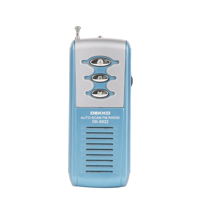 Hand Held FM Speaker Radio 80g 108MHz Auto Scan Portable Mini Size