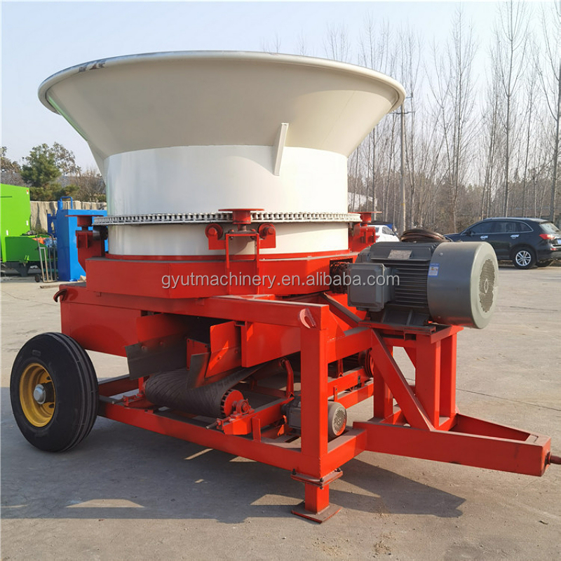 Green and Blue Undergraduate Crops Chopper Grass Tub Grinder Dry Straw Bales Shredder