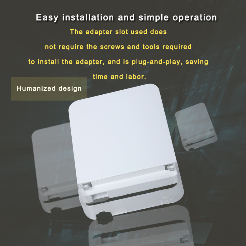 FTTH Termination Box ABS Fiber Optic Distribution Box G657A2 Flame Retardant
