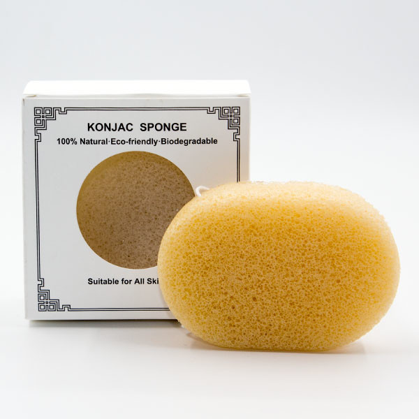 SGS Oval Skincare Eco Friendly Natural Konjac Sponge Organic