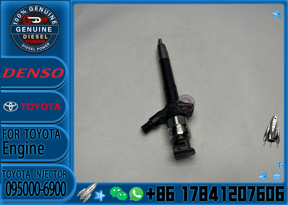 Common Rail Injector 095000-6110 095000-6900 095000-7240 For 1VD Diesel Nozzle Assembly Auto Parts