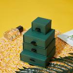China Bulk Luxury Gift Cardboard Trinket Boxes For Jewelry Packaging Velvet Insert for sale
