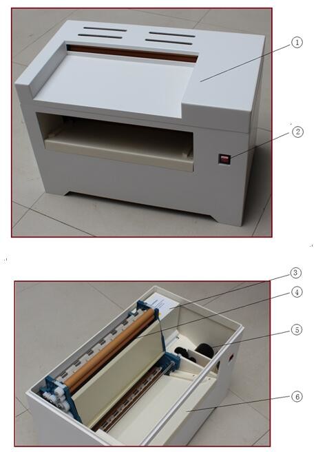 HDL-350 NDT Laboratory Film Dryer Non Destructive Testing Equipment