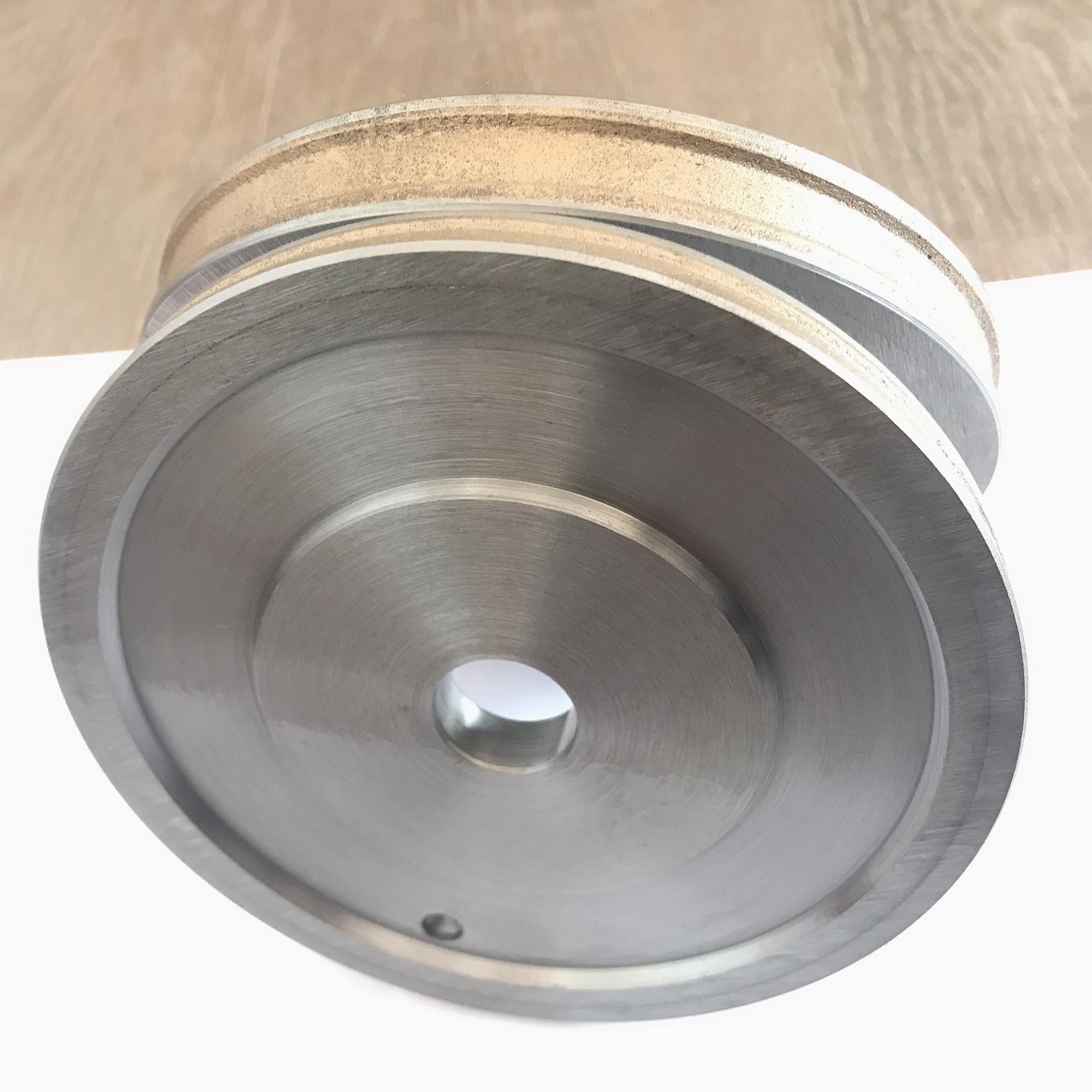 PBLOG Sintered style thick working layer small batch custom stable diamond grinding wheel suitable for glass CNC center