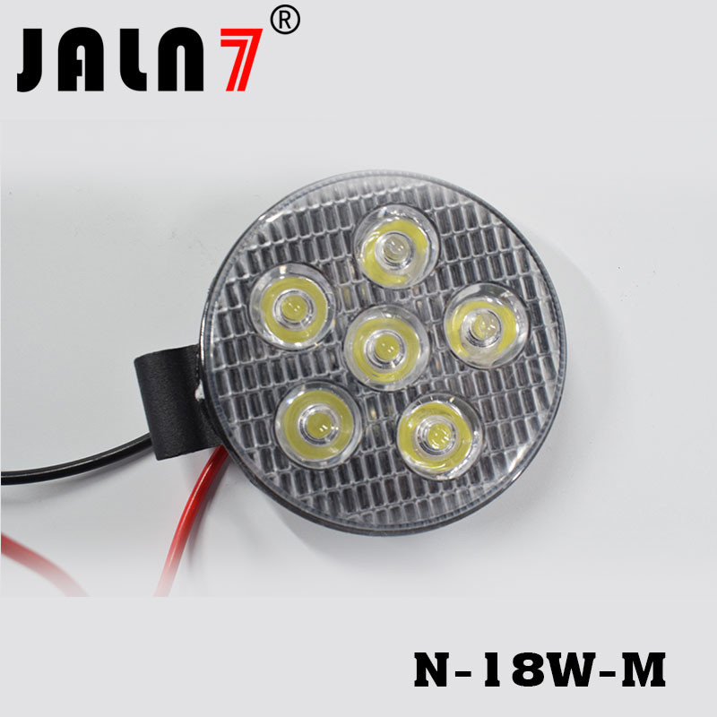 Motorcycle Headlight Led JALN7 18W Driving Lights Fog Light Off Road Lamp Car Boat Truck SUV JEEP ATV Led Light