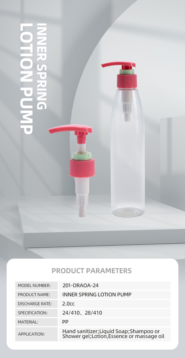 2.0cc Red Plastic Treatment Pump Cosmetic Dispenser Pump Customization