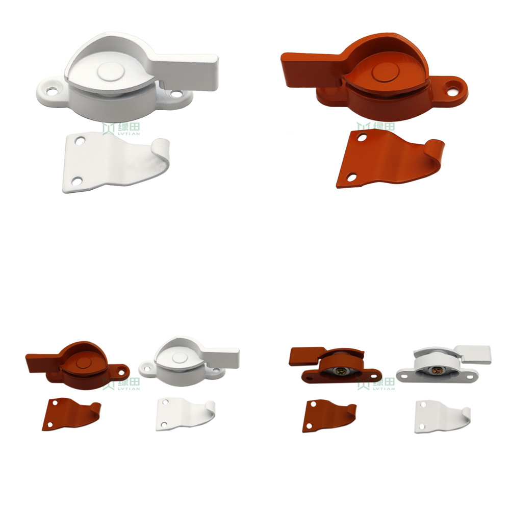 Custom Colors Aluminum Sliding Crescent Moon Lock For Sliding Door And Window