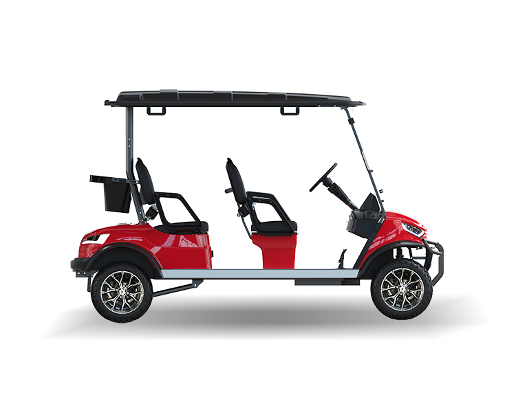 Max Speed 25-30km/h Front Disc Rear Disc Brake System NL-JY4.G 4 Passenger Electric Hunting Car Electric Golf Cart for Club