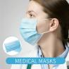 Buy cheap Anti Virus Disposable Surgical Face Masks Medical Filter Melt Blown Fabric from wholesalers